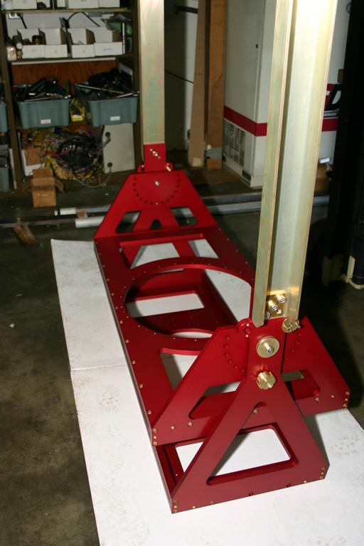 Large CNC machined assembly